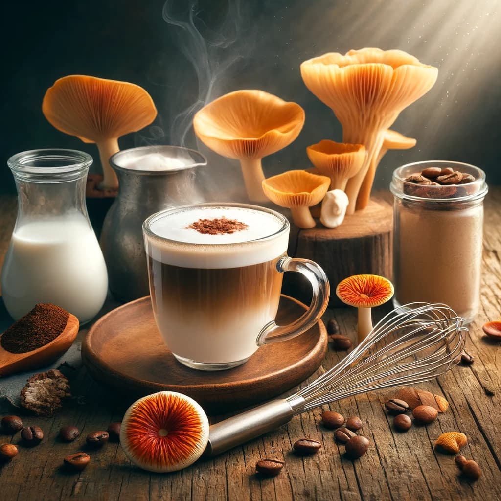 Mushroom Latte at Home